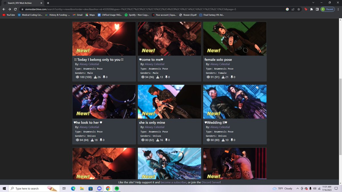 NotSinclairxiv's tweet photo. I dont usually get into stuff like this, but blatant stealing of ppls work I cant tolerate. This person...took not only my friend Raven's poses in the photos below but I can recognize other creators work as well. Seems he is notorious for doing this https://t.co/IA9Rdsdxr3