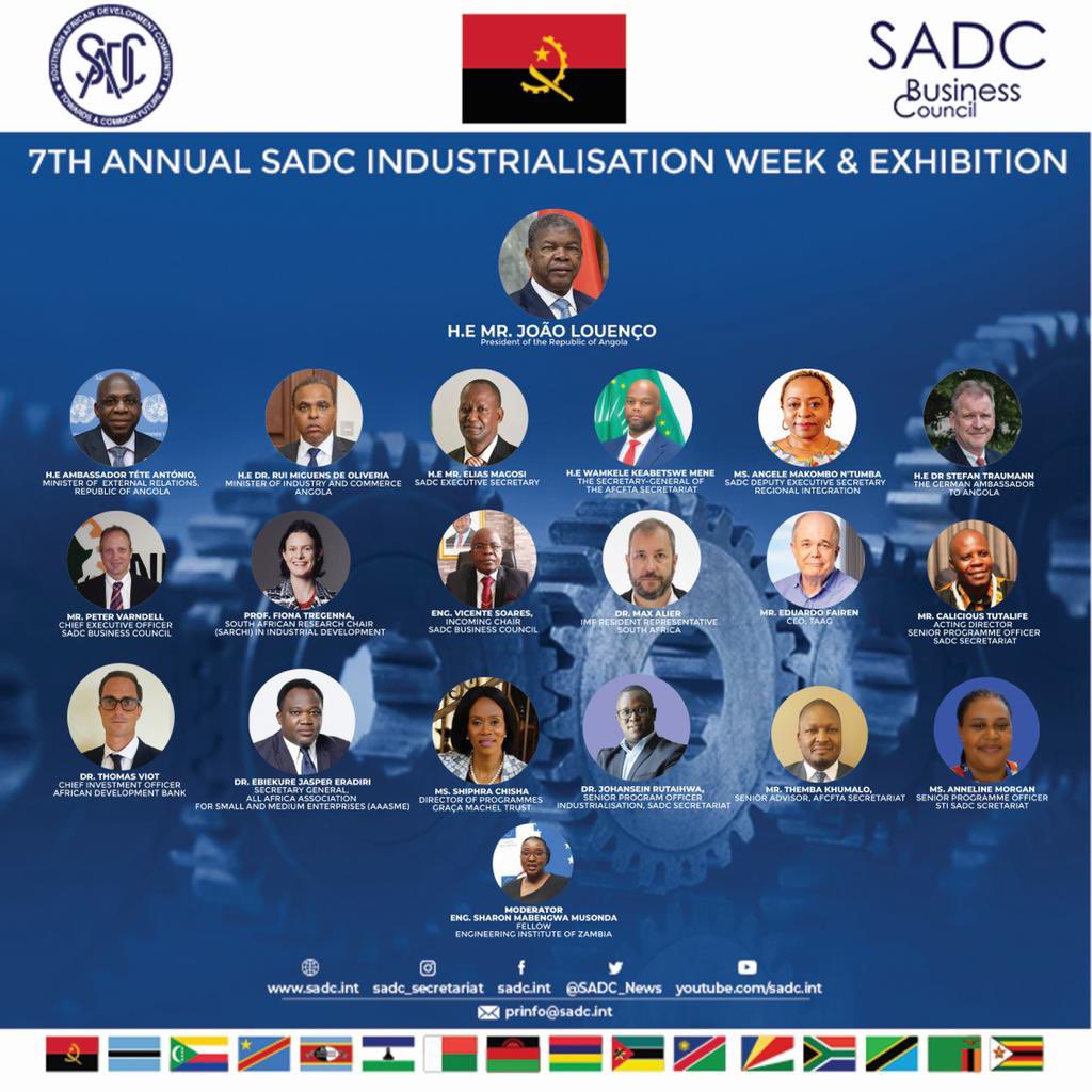johansein's tweet photo. count down for the 7th SIW starts today.Only 12days remained,dont plan to miss @SAYoF_SADC @CouncilSadc @SADC_News @AngeleMakombo @ECA_SRO_SA @EliasMagosi @AU_ETTIM @AngellahKairuki @TZMsemajiMkuu @SuluhuSamia @diplomatic_the @MilanziGaudence @lynnejongwe https://t.co/kIi0KrjhxR