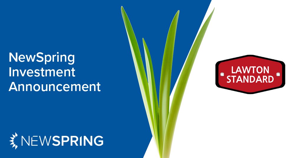 NewSpring is excited to announce its latest #NewSpringMezzanine investment in The Lawton Standard Co., a diversified provider of specialty castings and related products and services. Read more: bit.ly/44THEpn