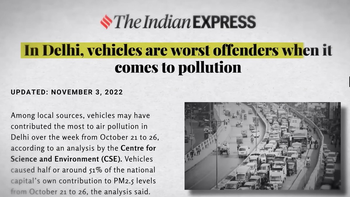 chirag siradana🇮🇳 on Twitter "1. Air pollution Cars are a major cause of air pollution in