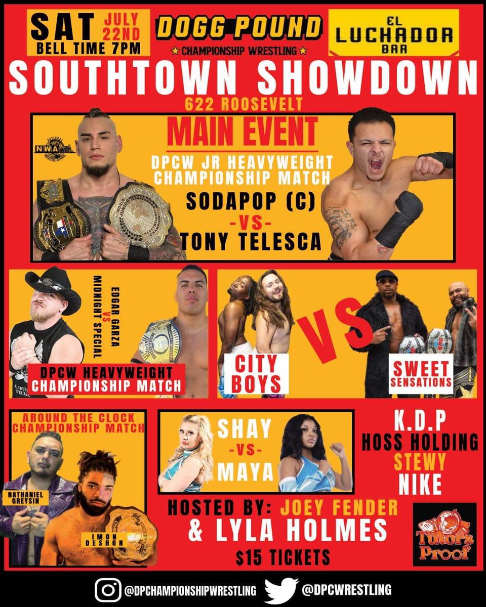 Dogg Pound Championship Wrestling tweet media