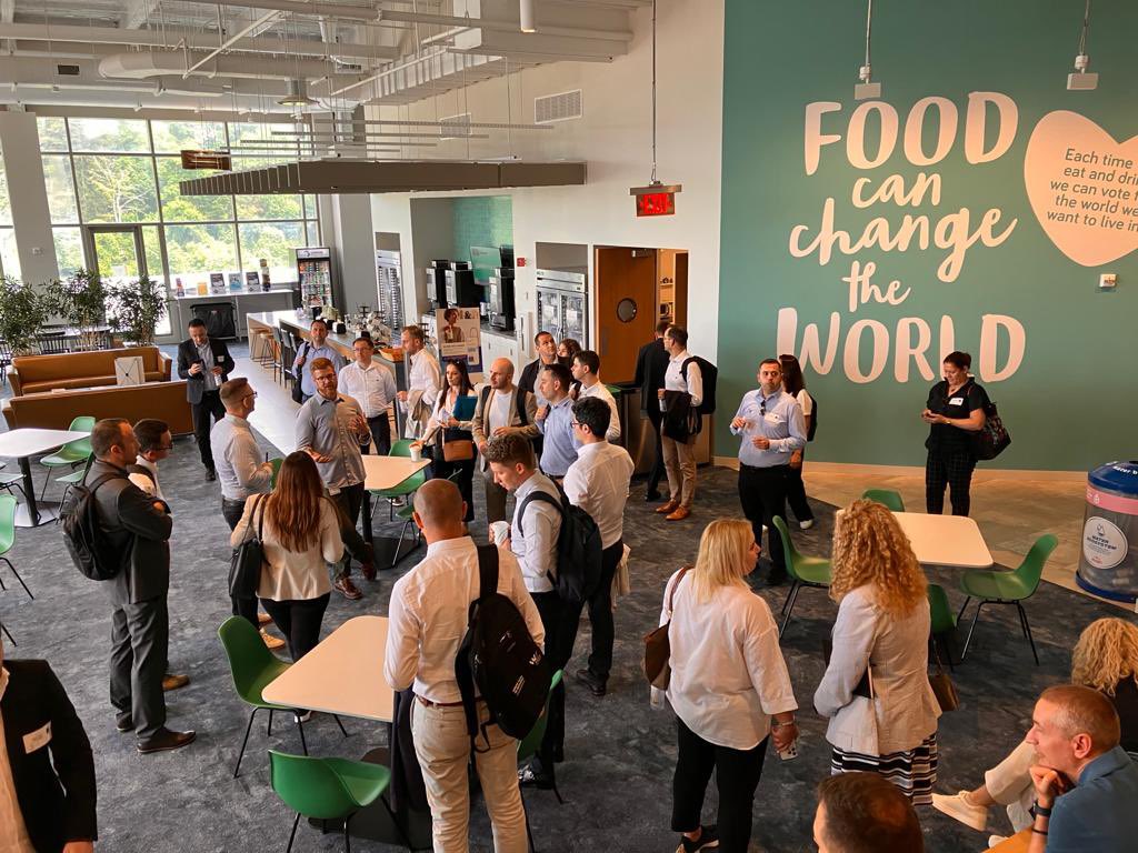 codruta77's tweet photo. 🌍 Excited to kick off our international immersion with a visit to @Danone! 🏢 Had a fantastic opportunity to discuss ESG initiatives, truly inspired by their commitment to sustainability and responsible business practices. 
Looking forward to more enriching experiences! https://t.co/j8mP36nT71