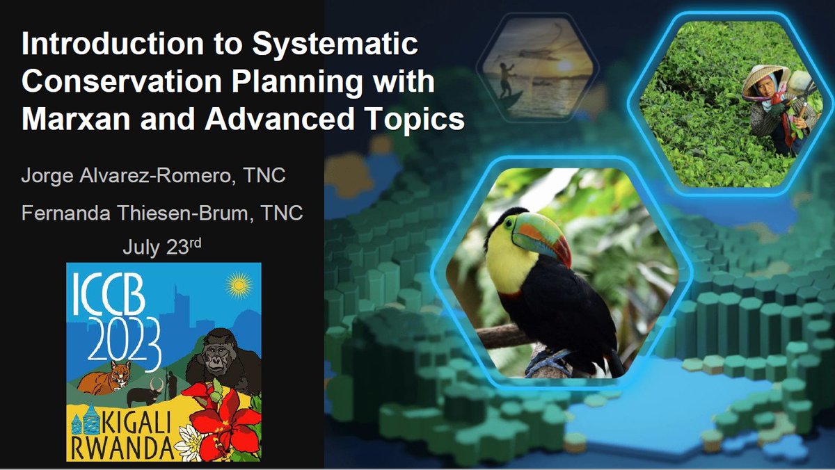Marxan (@marxan_planning) on Twitter photo We´re proud to announce out pre-congress training led by @FernandaTBrum and <a href="/terra_et_mare/">Jorge Álvarez-Romero</a> on July 23rd at @ICCB2023! If you want to know more about Marxan, and didn´t get a spot, come talk to us for more info on next trainings! We´re proud to announce out pre-congress training led by @FernandaTBrum and <a href="/terra_et_mare/">Jorge Álvarez-Romero</a> on July 23rd at @ICCB2023! If you want to know more about Marxan, and didn´t get a spot, come talk to us for more info on next trainings!