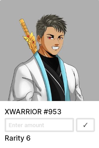 <a href="/XWarriorsNFT/">XWarriors</a> Just minted this! #XRPL #NFTs #xwars 🥷😁