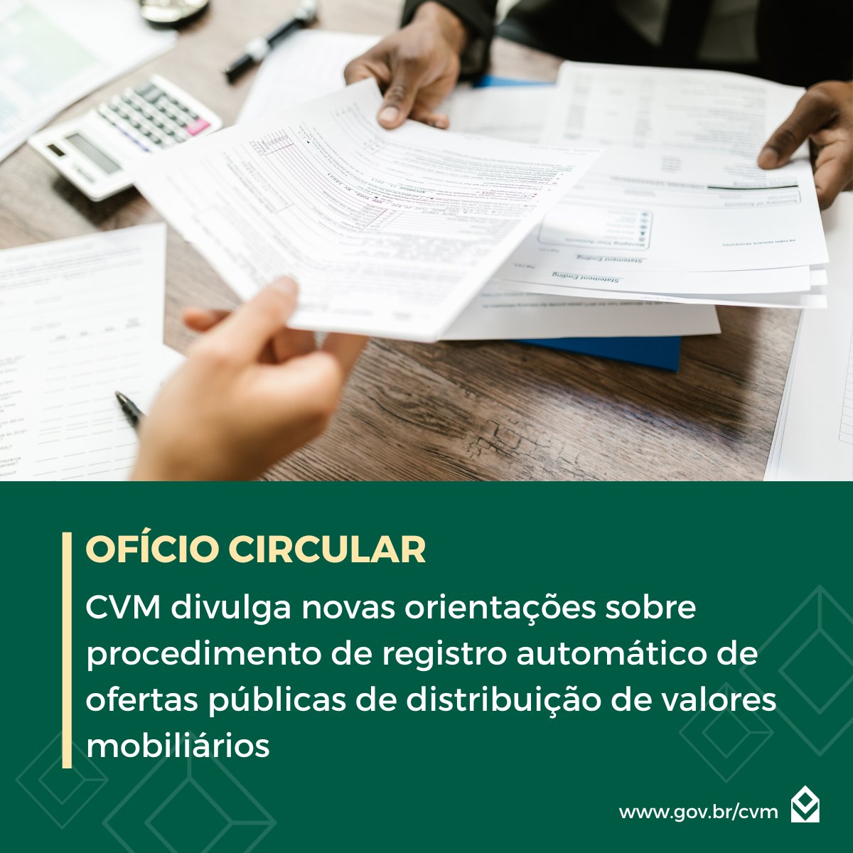 #OFÍCIOCIRCULAR: CVM divulga novas orientações sobre procedimento de ...