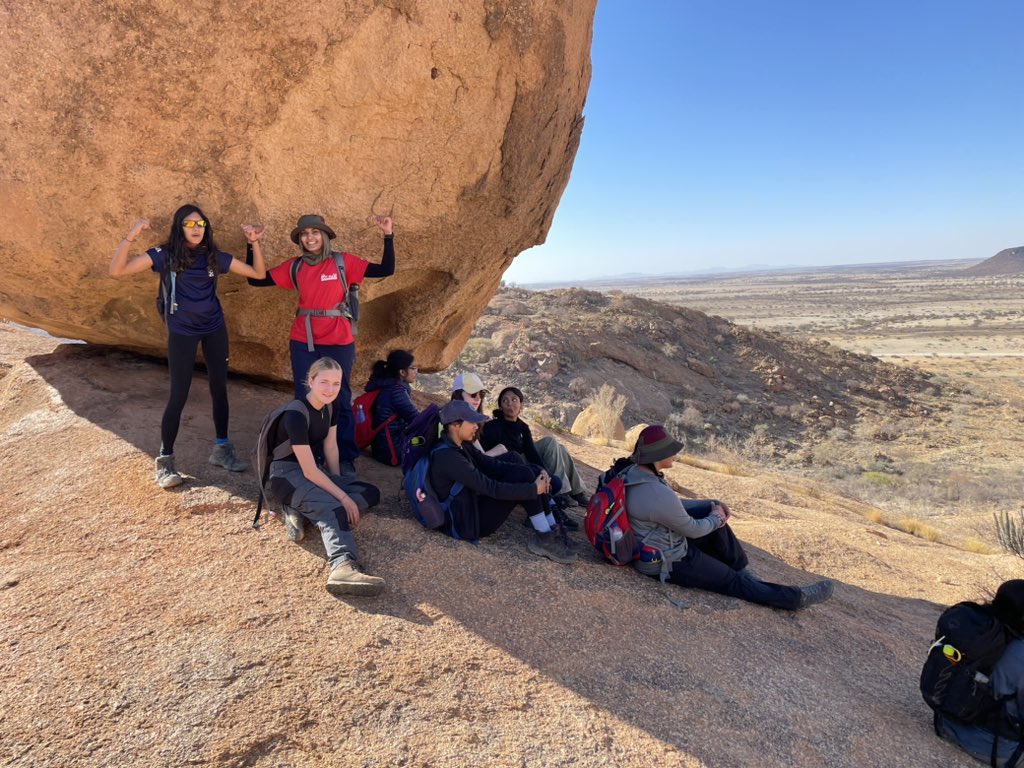 Final hike in Spitzkoppe.  We’ve really enjoyed being here. Off to Swakopmond tomorrow