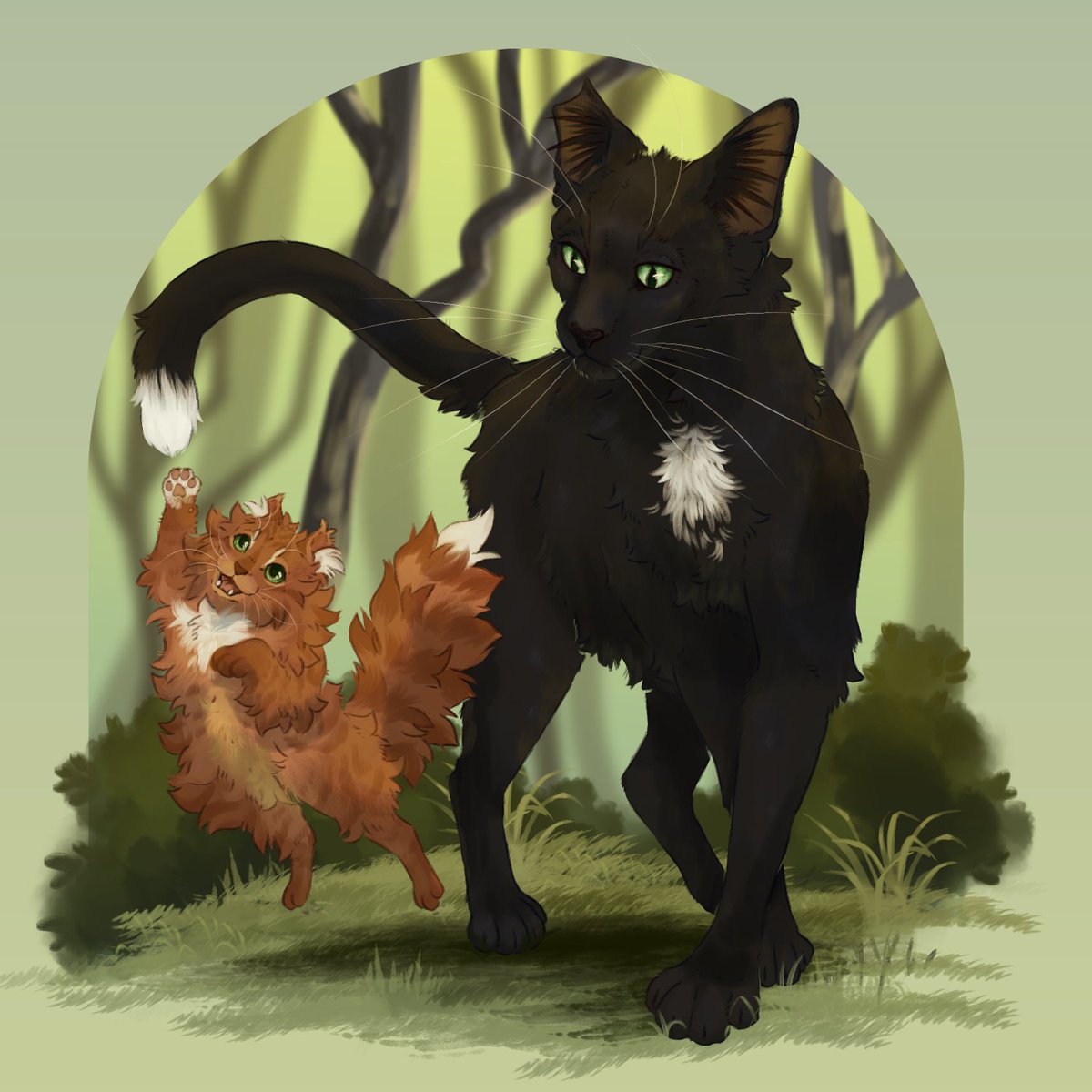 Bluestar x Scourge, Ridiculous Warrior Cat Couples