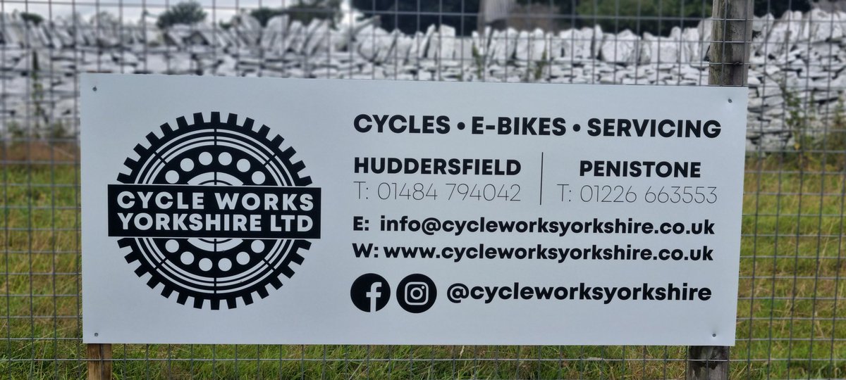 Big Thank You to our New Board Sponsor Cycle Works Yorkshire LTD