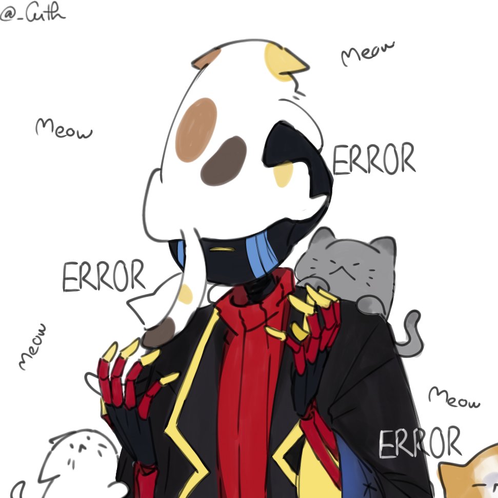 _Cuth's tweet image. Meow meow attack!!