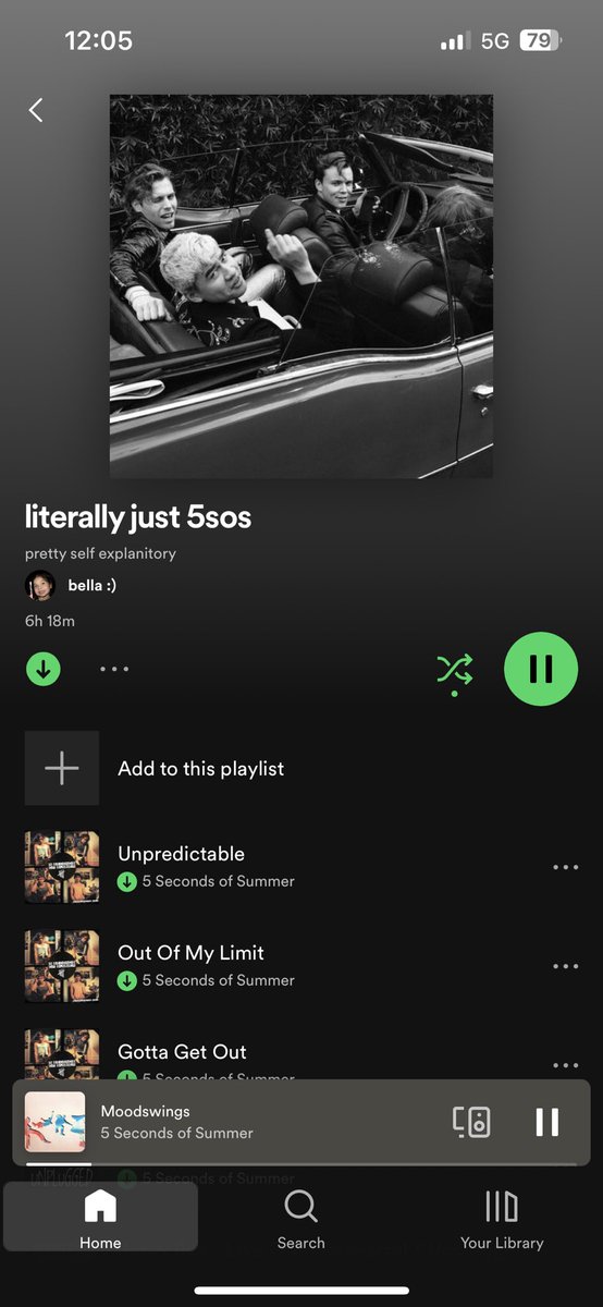 buccknasty's tweet photo. listening to this on repeat till the 5sos show bc i want to get ready for my show &amp; don’t want to know the songs on the setlist lol https://t.co/PjvnJCcREs
