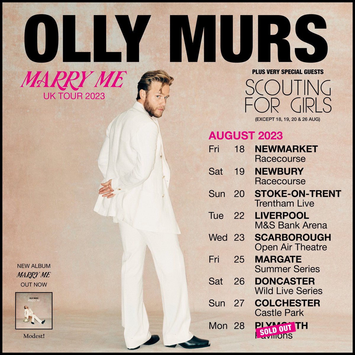 1 month to go till back on tour… some really exciting shows coming up.. I literally can’t wait! See you there 🤪🙌🏻🔥