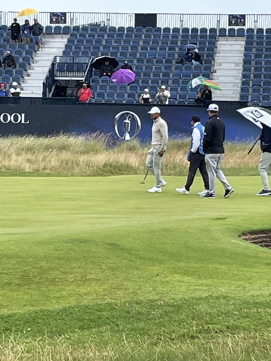 Robocall73's tweet photo. Interesting practice day at #Hoylake for the #151stOpen #TheOpenChampionship with my good friend @Gracey1970 canโt wait to come back up on Sunday โณ๏ธ๐ https://t.co/1Ou6wF6pRv