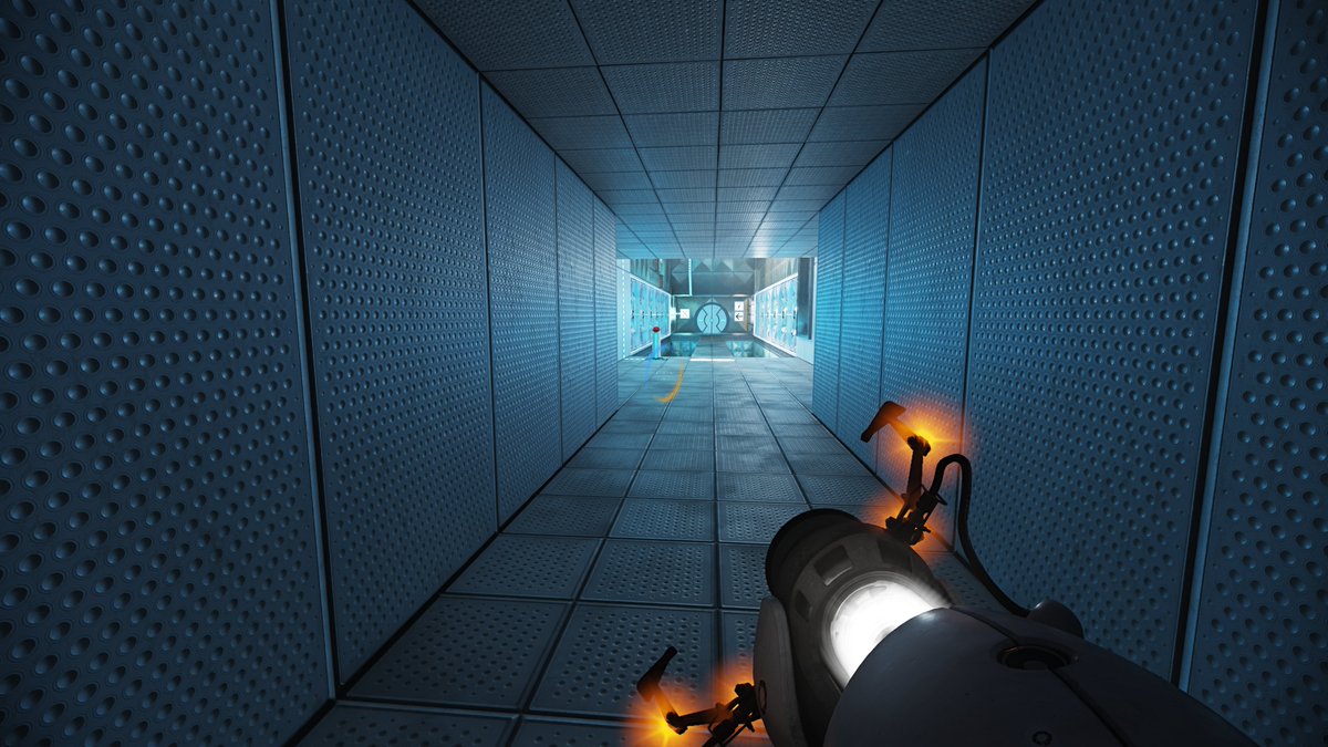 GeForce_JacobF's tweet photo. Portal: Prelude RTX is available now on Steam and looks incredible with full RT and RTX IO! Check out these 4K DLSS 3 shots captured on an @NVIDIAGeForce RTX 4090 👀👀 DL: https://t.co/JIi5YGOPgF https://t.co/6p6mRbPa1J