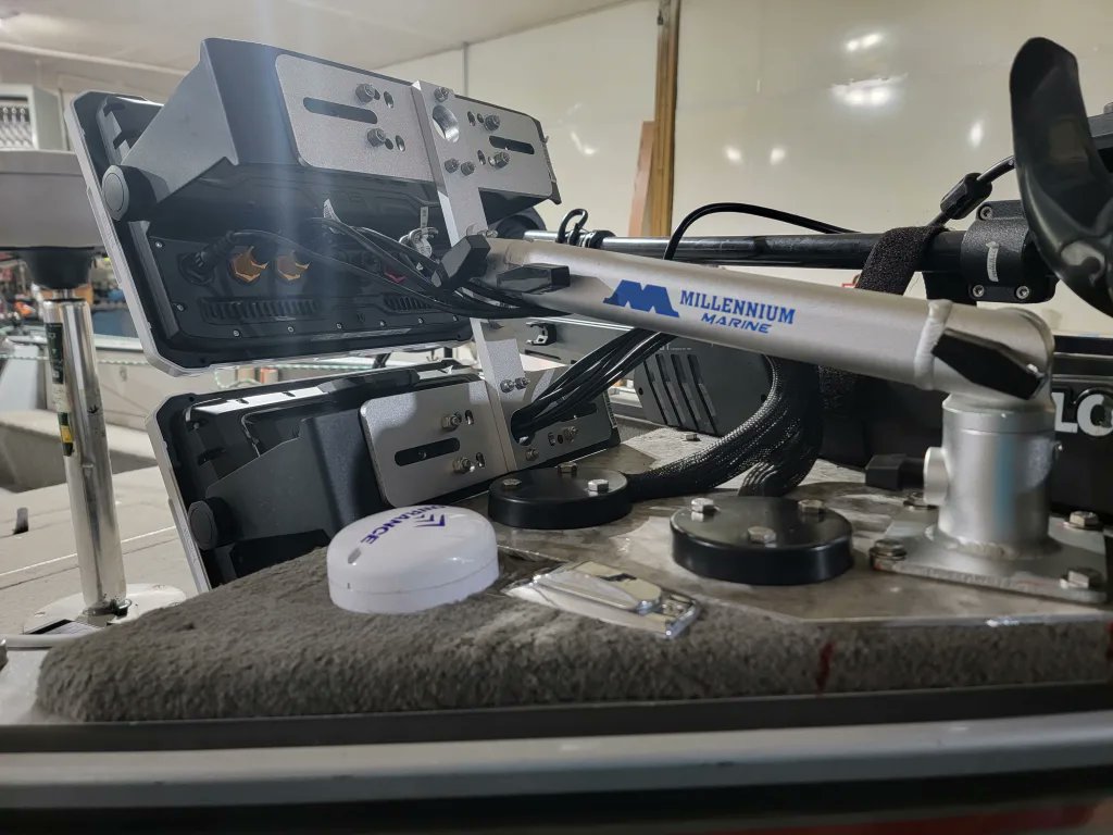 millenniumarine's tweet photo. Stay ahead of the game with our new Monitor Mounts. Its cutting-edge design and functionality will blow you away.

#MillenniumMarine #FishMillennium #anglerapproved #monitormounts https://t.co/CsI6ri4Y24