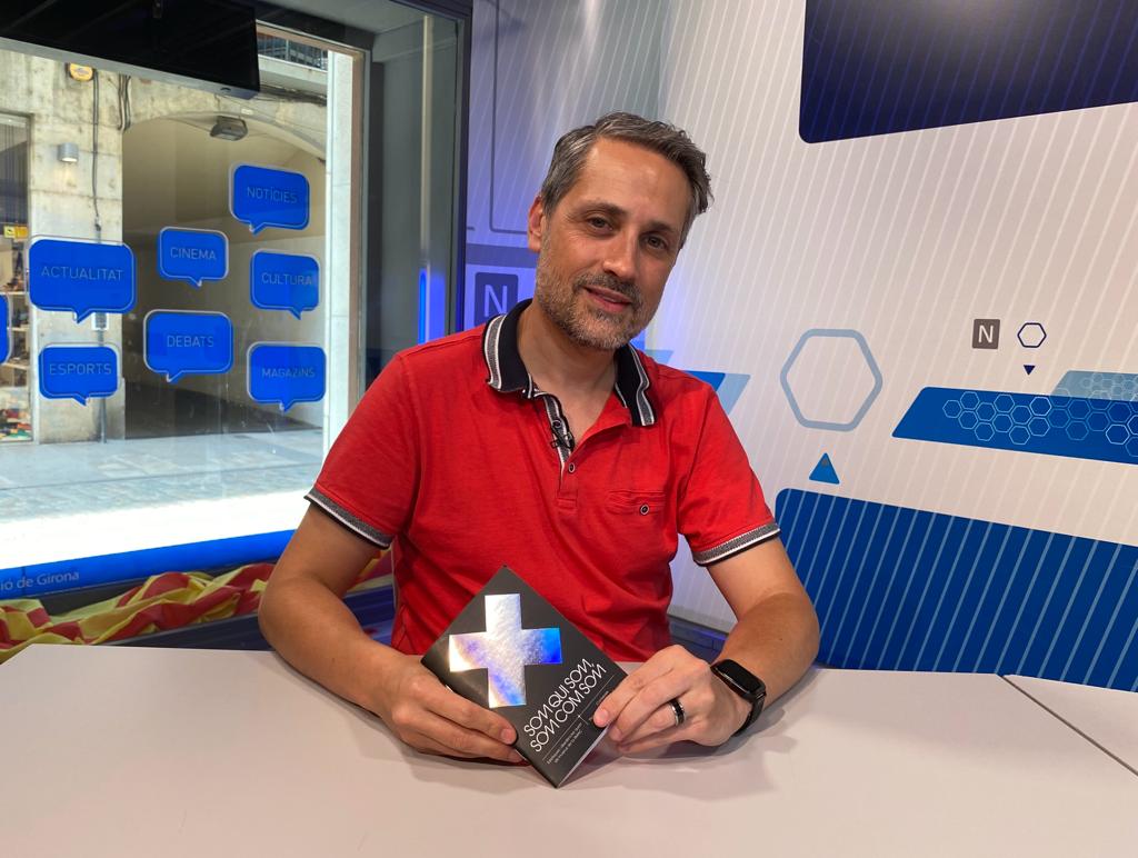 tvgirona's tweet photo. L'ENTREVISTA 20:30📺
Ens visita @ParramonPere, comissari de l'exposició en clau LGTBIQ+ "Som com som, som qui som", amb Laura Cornejo. Una mostra d'art composta per 55 obres de 23 museus de la Xarxa de Museus d'Art de Catalunya que tracta les estètiques i dissidències queer. https://t.co/DnqvbPyft8