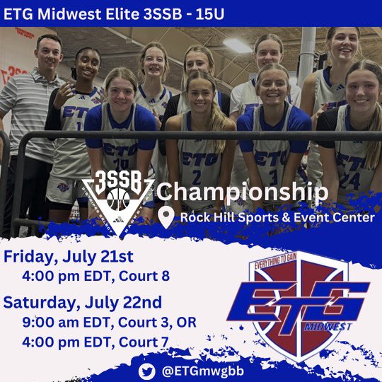 ETG Midwest Elite Girls 3SSB tweet media