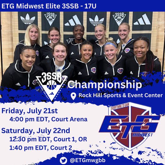 ETG Midwest Elite Girls 3SSB tweet media