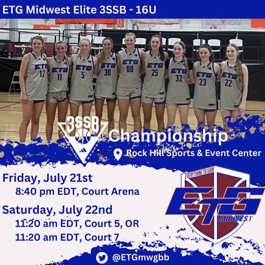 ETG Midwest Elite Girls 3SSB tweet media