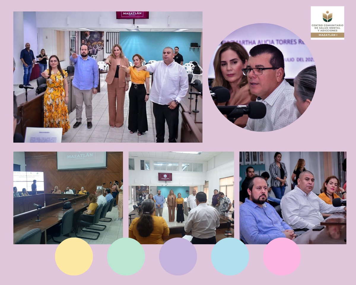 capamazatlan1's tweet photo. El pasado día viernes 14 de Julio se llevó a cabo en la sala de cabildo del H. Ayuntamiento de Mazatlán, la instalación del COMCA (Comité Municipal Contra las Adicciones) presidido por el Alcalde de este municipio Lic. Edgar Augusto González Zatarain. https://t.co/kiuoRJe9hq