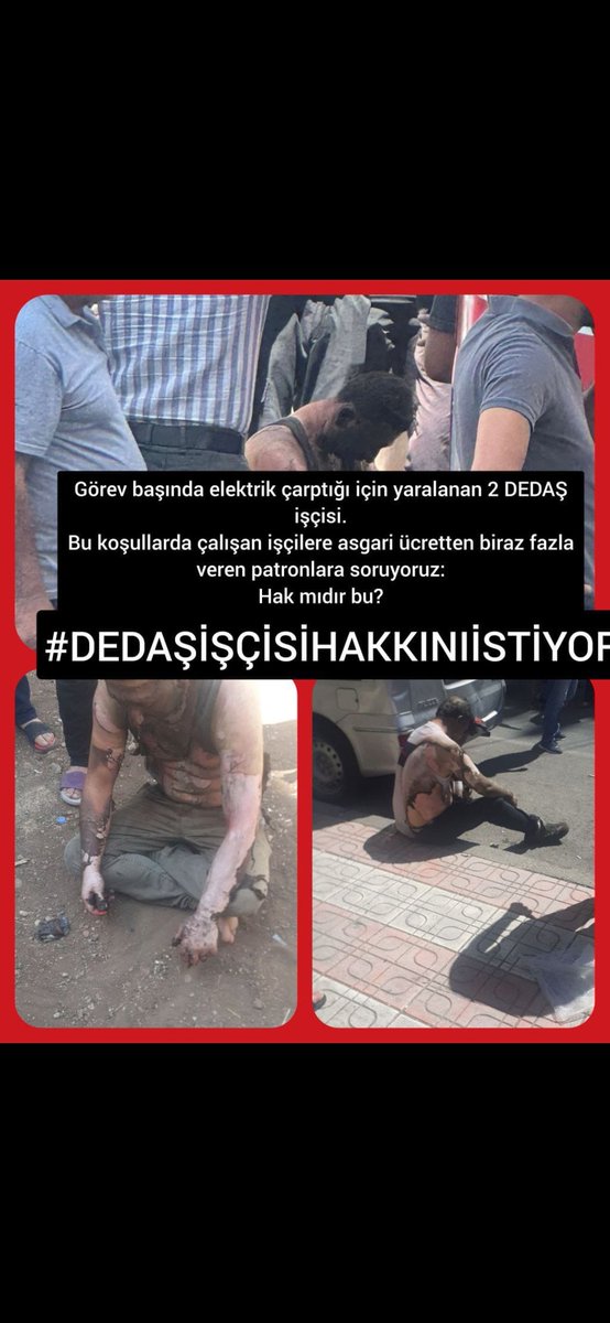 #DEDAŞİŞÇİSİHAKKINIİSTİYOR  dilenmiyoruz hakkımız istiyoruz