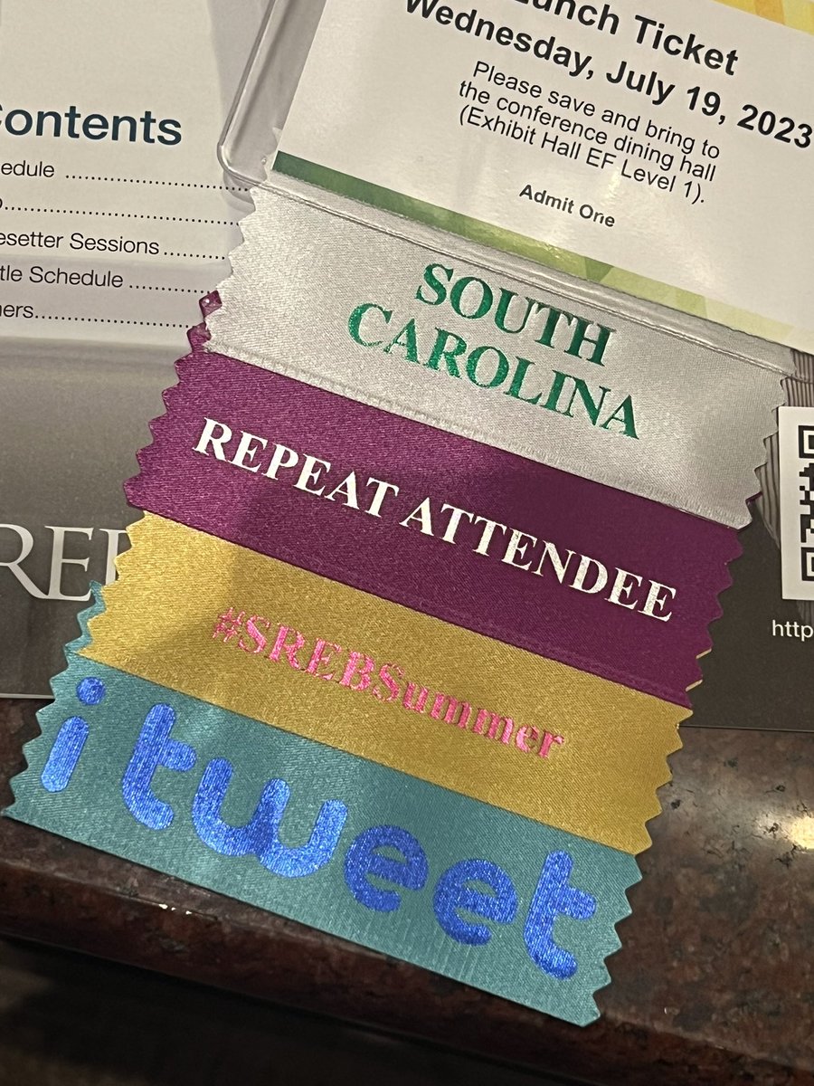 DrKyctrell08's tweet photo. Ready to learn and grow at this yearβs #SREBSummer Conference!! #MMGW @WBOrcas @BeaufortSchools https://t.co/Ei9qsXeF2r