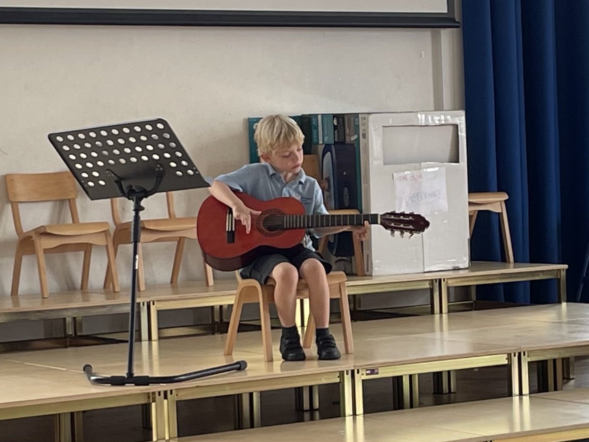 Y1WFA's tweet photo. We were treated to a vast array of talents from our KS1 learners today. We were serenaded with singing and guitar strumming, entertained by comedians and magicians, thrilled by gymnastics, dance and football, just to name a few treats! Well done all! #WFAsgottalent https://t.co/oXc8c6AcAQ