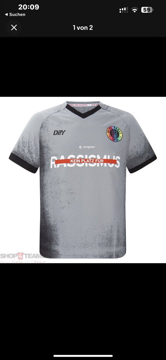 Hey <a href="/fcstpauli/">FC St. Pauli</a> wird es dieses Trikot nochmal zu kaufen geben? :)