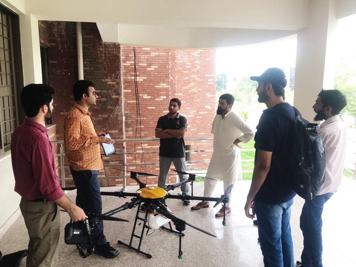 c4pagri's tweet photo. Center for Precision Agriculture(C4PA) PMAS-UAAR Provide Complete Solution of Drone Training to the Students and Progressive farmers. The Training Include Drone Manual Flying, Mapping and Hands on Practice using Training Drone.
#ddsdp #C4PA #Training #Drone https://t.co/I2fZ79zVMg