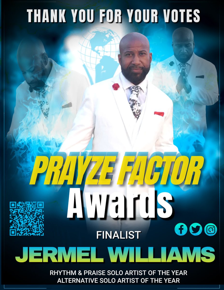 Triune_Network's tweet photo. Thanks to TIMA and all of you that voted for FINALISTS Jermel Williams.  Join him in Atlanta September 16th for his mainstage performance during season 16 of the Prayze Factor Awards.  Details attached

#prayzefactorawards16
#jermelwilliams
#finalist https://t.co/AvmS4m5ICS