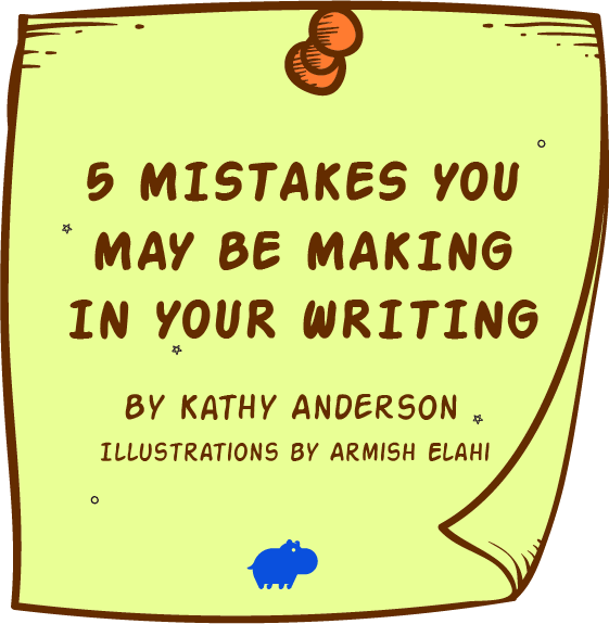 Are you unknowingly making these common writing mistakes? Our resident copywriter, Kathy Anderson, reveals the top 5 errors you might be making in your writing in our latest blog post. 

hyperhippo.com/5-mistakes-you…