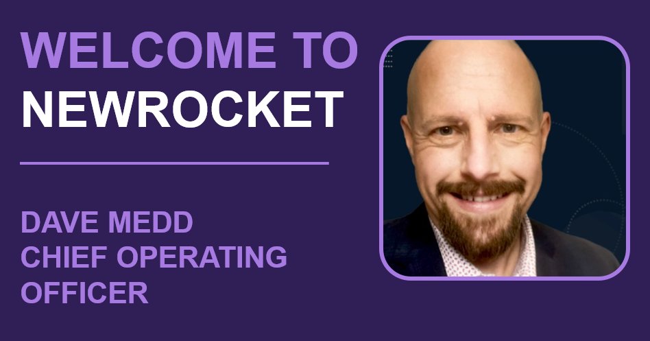 newrocketinc's tweet photo. 🎙️Attention Command Center: We have a new COO on board. Dave Medd joins NewRocket as Chief Operating Officer. Welcome to the Crew, Dave! #ServiceNow #NewRocket #GoBeyond
Read the full announcement here: https://t.co/eWkFXVgSNG https://t.co/JUBJfrynQc