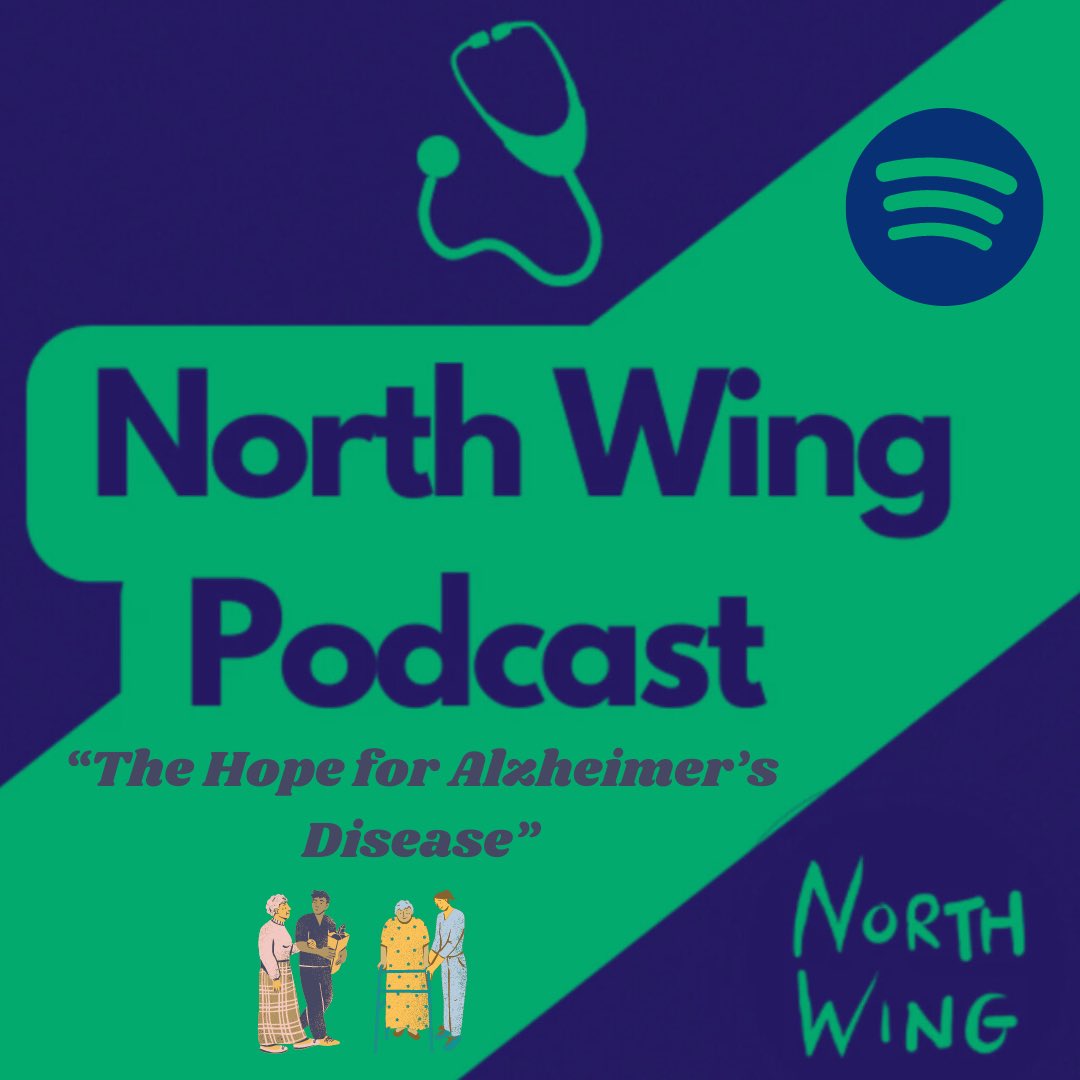 Northwingmag's tweet photo. We have published our first ever podcast ‘The Hope for Alzheimer’s Disease’. North Wing’s digital lead interviews Abdullah Iqbal, a neuroscience PhD student. Listen and learn as they talk about the prevention of, problems with and future treatment of Alzheimer’s Disease #Spotify https://t.co/nFQWjFQ7lS