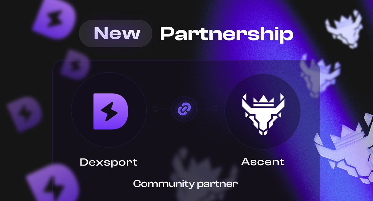AscentExchange's tweet photo. Ascent Exchange partners with @dexsport, a web3 betting protocol on #BNB, #OKC, #Polygon, #AVAX. This partnership ignites innovation &amp; fuels community growth on Polygon.

🎲 We're reinventing #DeFi Gaming on #Polygon!

Spread the excitement – like 💟, comment 💬, &amp; retweet 🔂 https://t.co/pVkEAGrX0p