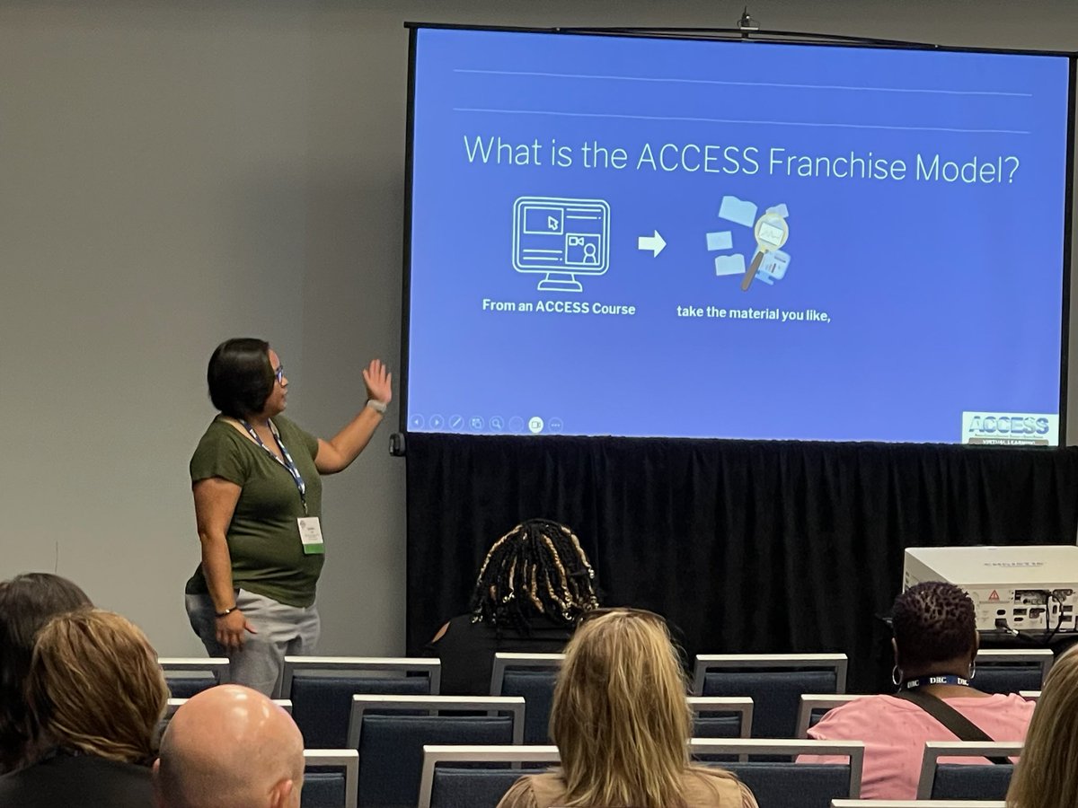 ACCESS_ALSDE's tweet image. Educators, don&apos;t miss our upcoming sessions at MEGA! We are sharing about the ACCESS Franchise Model and what ACCESS can do for you!
#alsdeedtech #accessalsde
