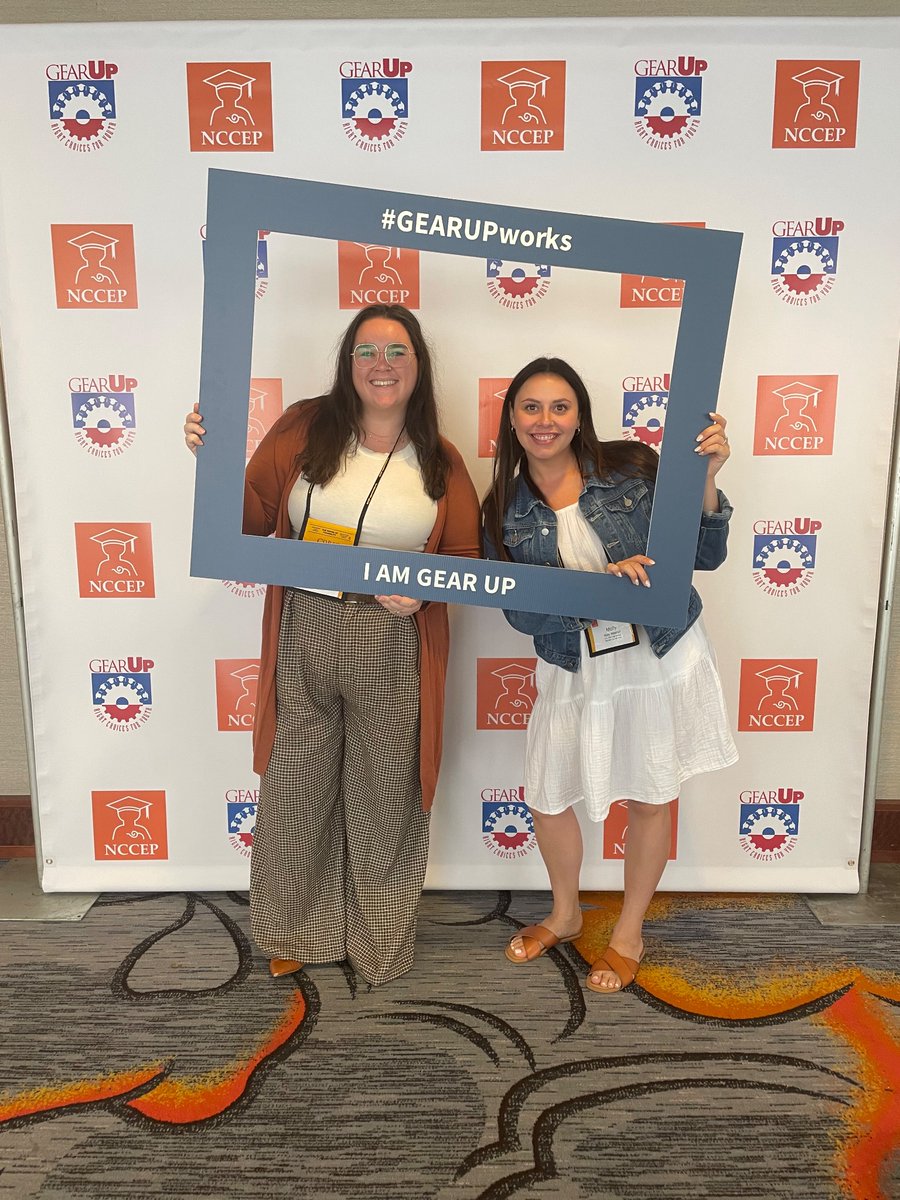 NCCEP Conference day ✌🏻!! Ready to learn about engaging students during the school day, effectively reaching families, and Clearing House! #GUcon