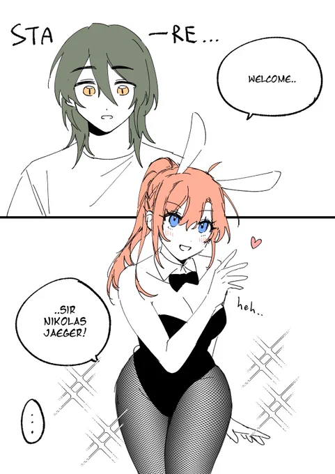 🐇👯‍♀️ 

i wonder if people wud be interested in simple sketch comic comms 