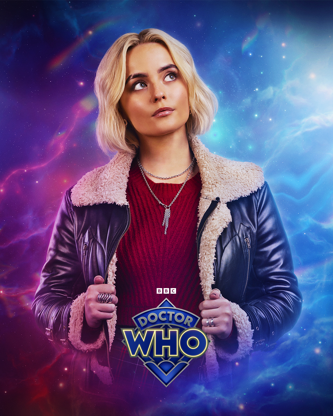 Character poster featuring Millie Gibson as Ruby Sunday in Doctor Who.