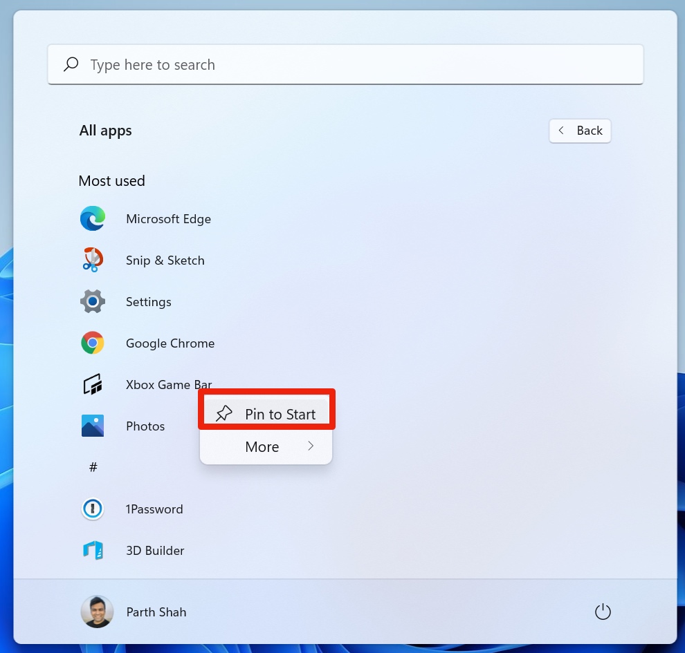 HowTimeNet's tweet image. #windows10 tip: Pin Apps in Windows 11 Start Menu. You won’t want to go to All apps menu every time to access your favorite apps and games. You can now pin them right at the top of the Start menu. Microsoft showed not-so-popular live tiles… howti.me/t/37049 #productivity