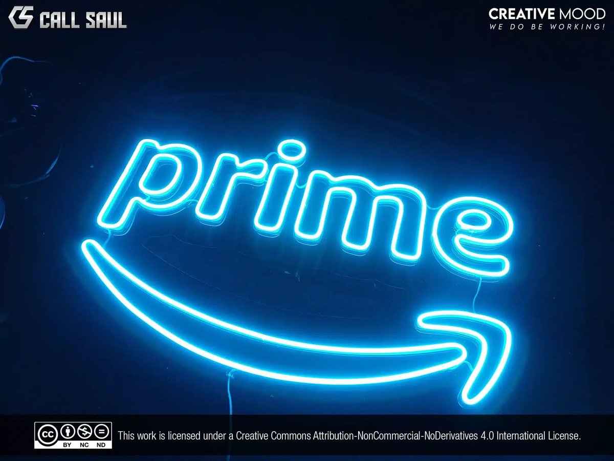 We made this "Prime" LED Neon Sign in the color blue. We mounted it on cut-to-shape clear acrylic support.
Looking to get a Custom LED Neon Sign like this? Find us on our social medias. 
#CallSaul #CreativeMood #LEDNeonSigns #CustomNeon

callsaul.us/portfolio-item…