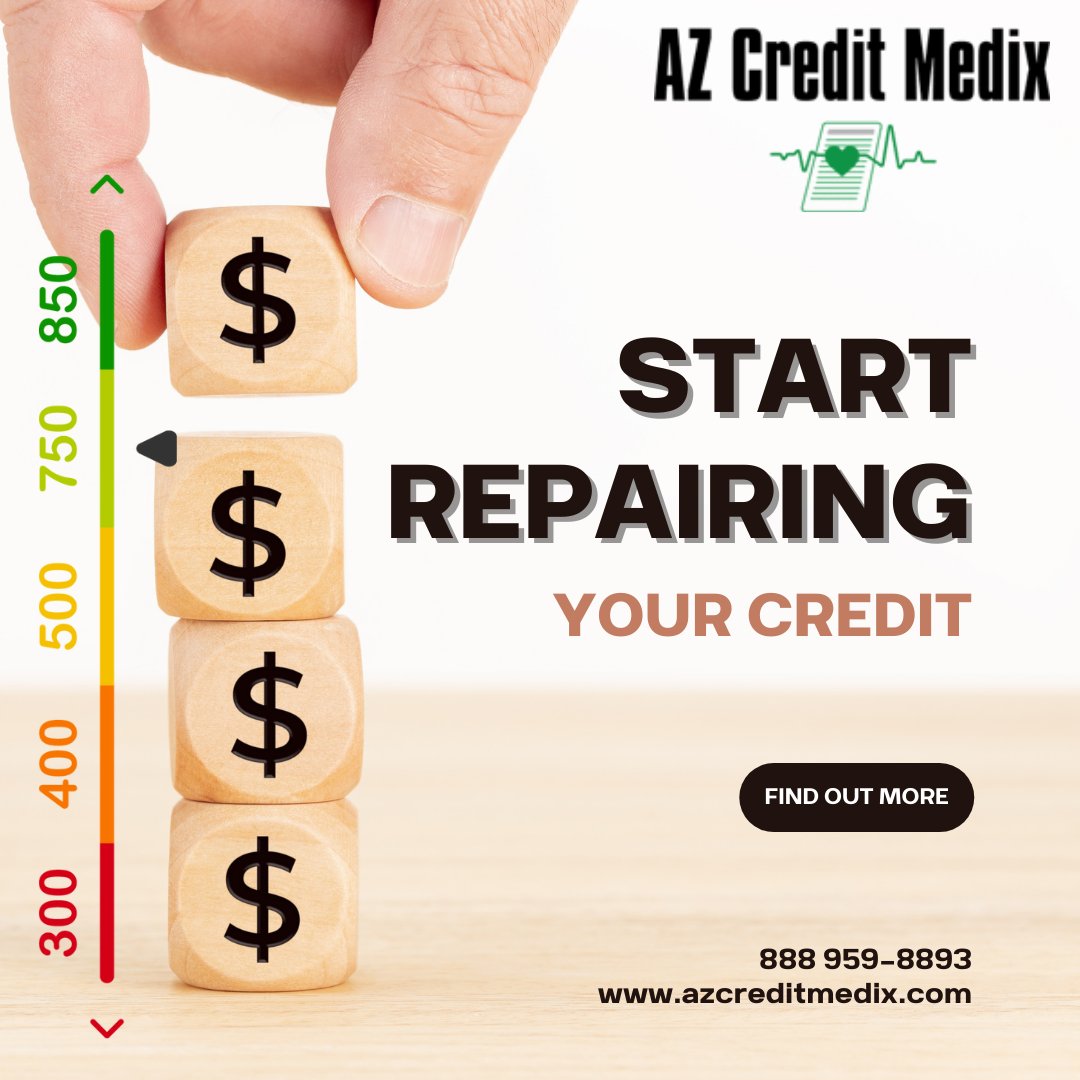 Time to focus on your financial health. We can help you to start working on your goals!

☎ Call Us For Free Consultation 888 959-8893
🌐 or visit our website azcreditmedix.com

#creditrepair #creditscore #credit #badcredit #financial #loan #future #success #mortgage