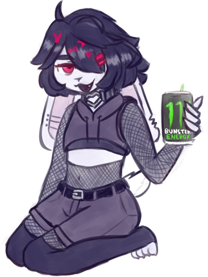 Zyphereq's tweet photo. had this art pose that I had no character to put in and used a friend's OC for it #art #sketch #bunny https://t.co/nGo2SdfLWk