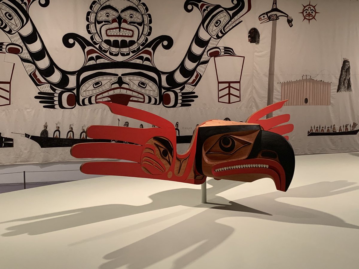 alexanwerner's tweet photo. @SainsburyCentre #EmpoweringArt 
Amazing objects on show in exhibition showcasing the arts of the peoples of the Northwest Coast of North America. Ends 30th July https://t.co/k7zYNgTCIJ