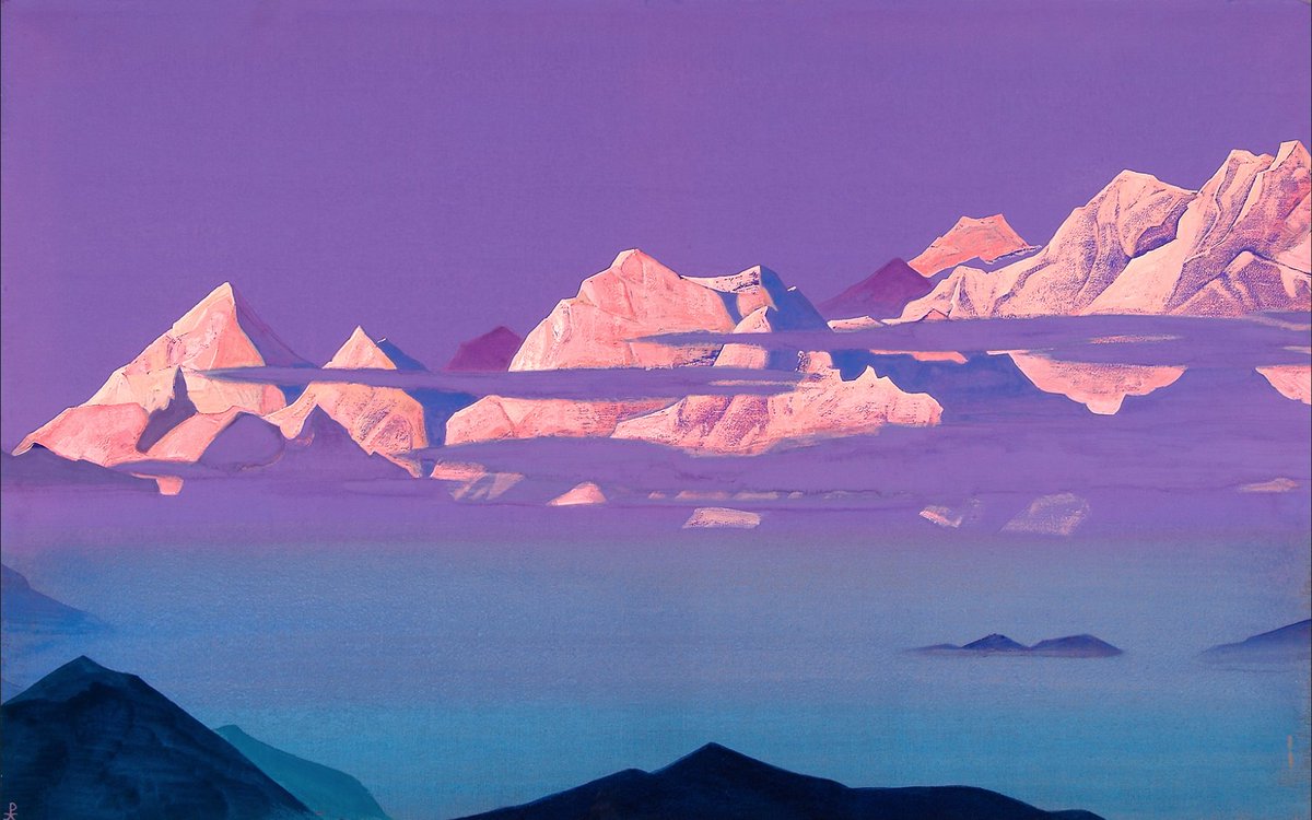Himalayas, 1933  #NicholasRoerich #Гималаи
Nicholas Roerich Museum, NY