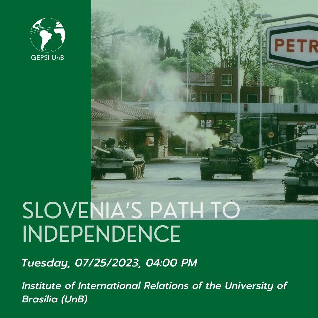 gepsiunb's tweet photo. The International Security Studies and Research Group invites you to a face-to-face event with Prof. Dr. Jože Pirjevec, an expert on the history of the Balkans and Central Europe and a full member of the Slovenian Academy of Sciences and Arts.

We look forward to seeing everyone! https://t.co/HzcSKDyO6Z