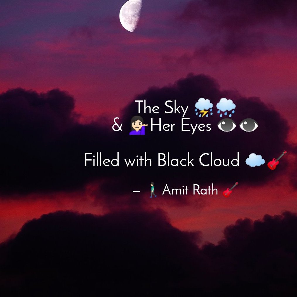 Amit_Bindas's tweet photo. #BlackCloud https://t.co/0xWbF6QIk8