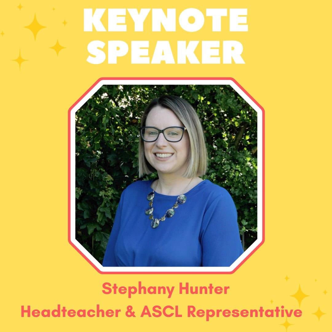 DestinoNadia's tweet photo. As if the lineup wasn't exciting enough! @StephanyHunter_ leads a small rural Suffolk school as headteacher. Stephany is passionate about the importance of values. She is also now the ASCL Local Representative for Suffolk. https://t.co/XhvdzGWiiB
