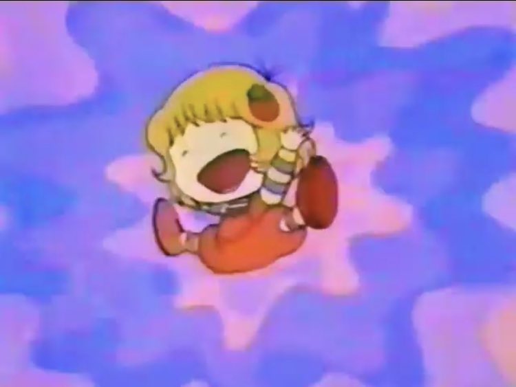 Mamon_Fighter's tweet photo. @sanrioexplorer #ButtonNose gives me the wacky vibes of the 80s anime from the 1986 Mario movie staff. It was Sanrio’s first TV anime ever aired.

The last 2 drawings were drawn by yours truly! https://t.co/pL86qfSGcA