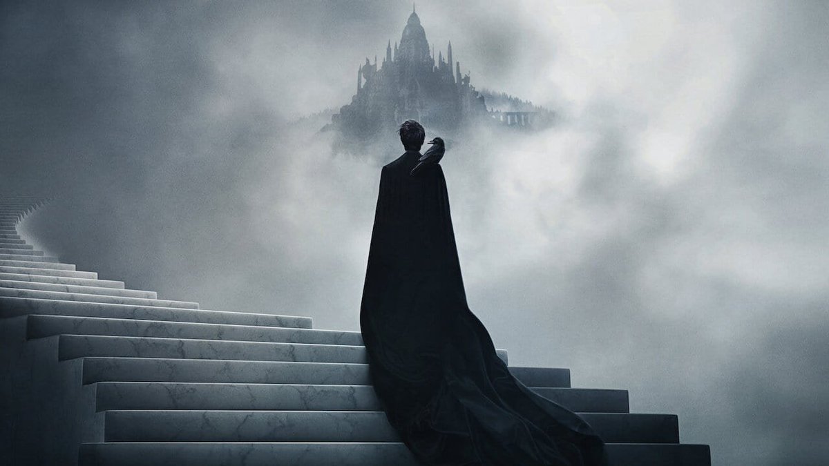 SandmanNews's tweet photo. We don't talk enough about just how 𝙨𝒕𝙪𝒏𝙣𝒊𝙣𝒈 this poster is 🖤 #TheSandman https://t.co/qLfW1SuoMv
