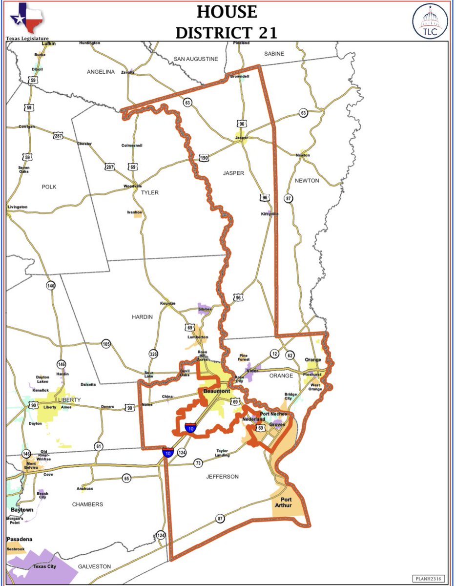 For those unfamiliar with where HD21 boundaries are, here’s the map. Jasper County, the most rural of the counties, was previously in HD19 until recent redistricting. It no longer exists. Our former State Rep retired a little early & we we’ve been stuck with Phelan since.…
