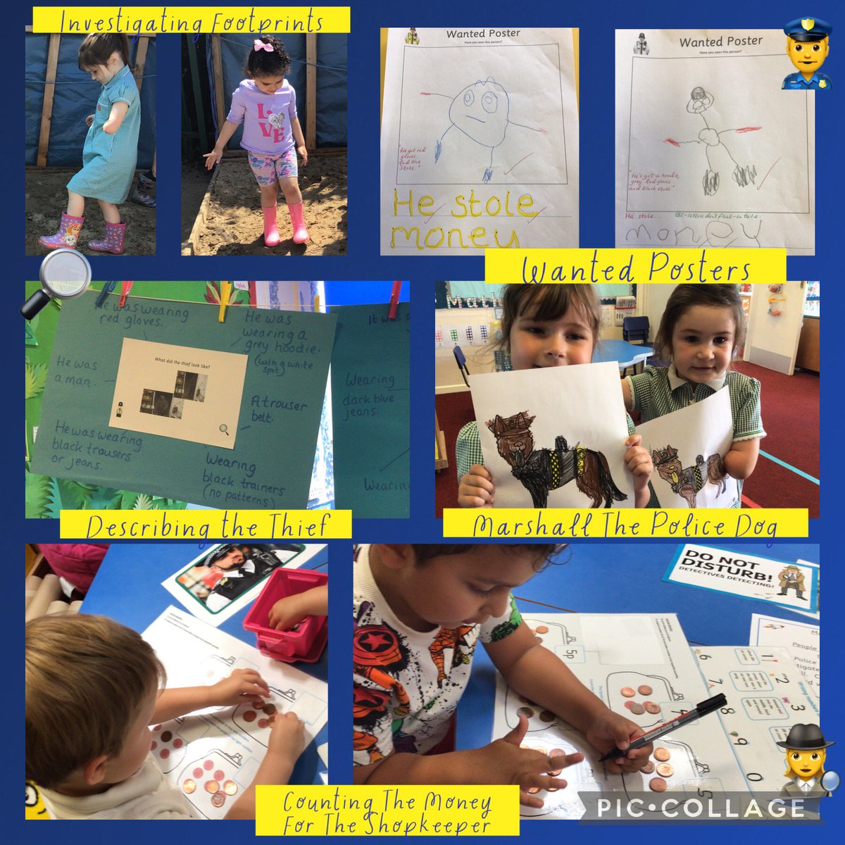 Nursery have been very busy investigating. Everyone has worked so hard to help the Police to solve the crime. <a href="/PenllergaerP/">Penllergaer Primary</a> <a href="/penlnurs/">Penlnurs</a> #ppsllc #ppsmd #ppshum